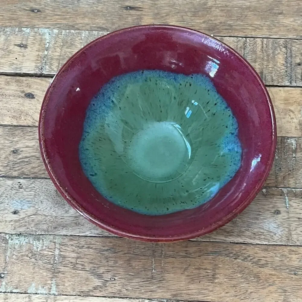 Studio Art Pottery Hand Thrown Ceramic Bowl 7